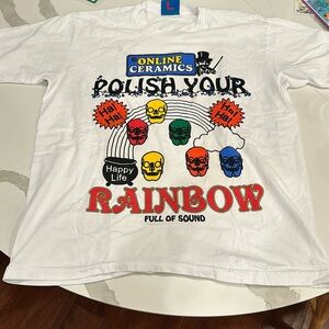 ONLINE CERAMICS “POLISH YOUR RAINBOW FULL OF SOUND” t-shirt